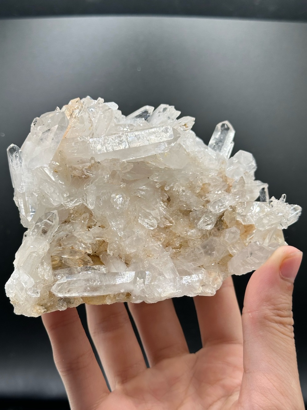 Arkansas Clear Quartz Cluster 🫧🤍🫧 ACQ33
